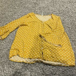 Pink Blush Blouse | Small | Bump Friendly